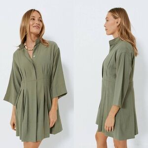 Tuckernuck Pomander Place Jade Green Darien Dress L